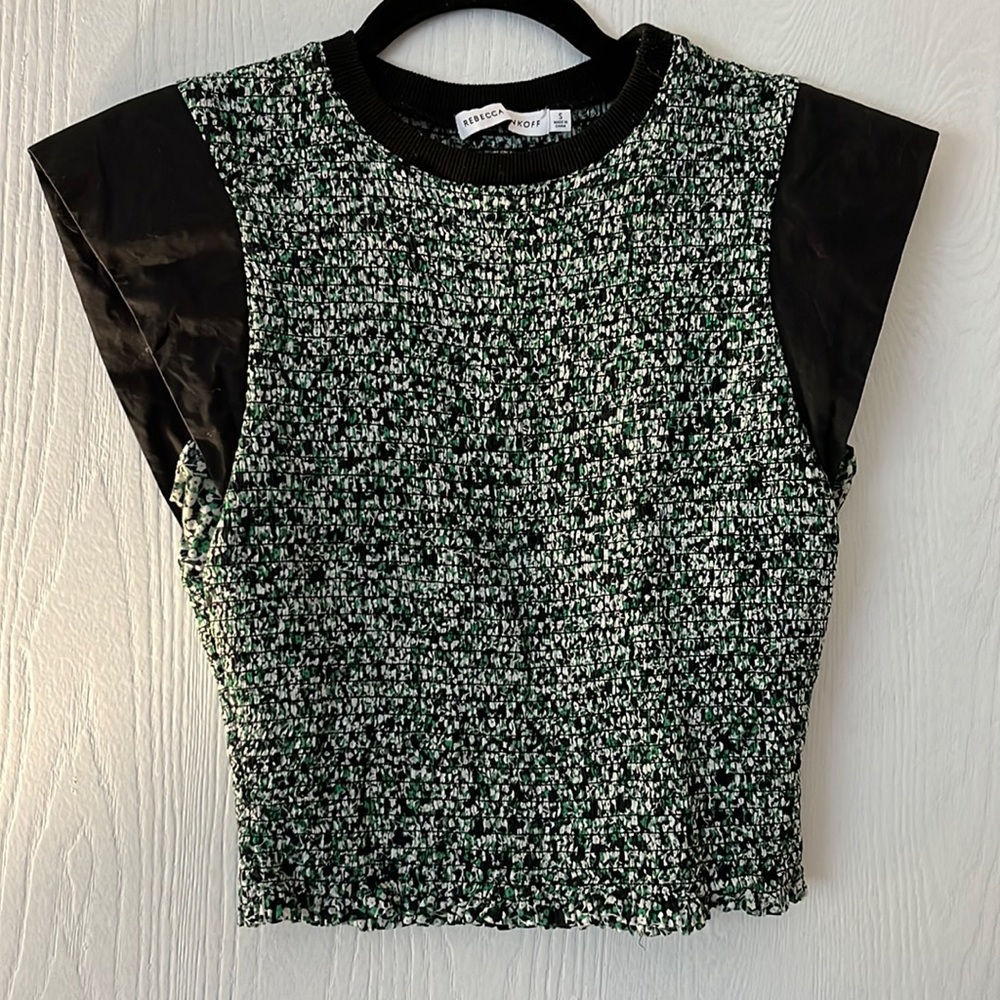 Rebecca Minkoff Cropped Blouse